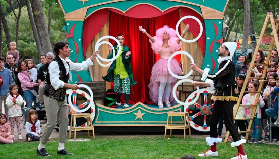 El carro de la alegría evento