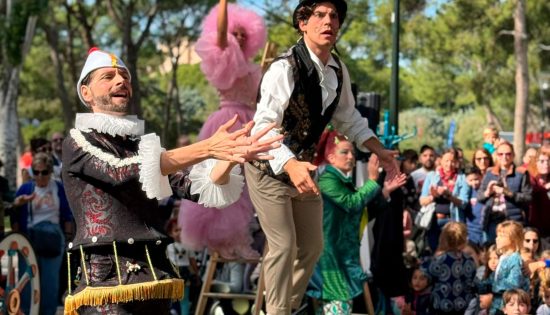 El carro de la alegría evento